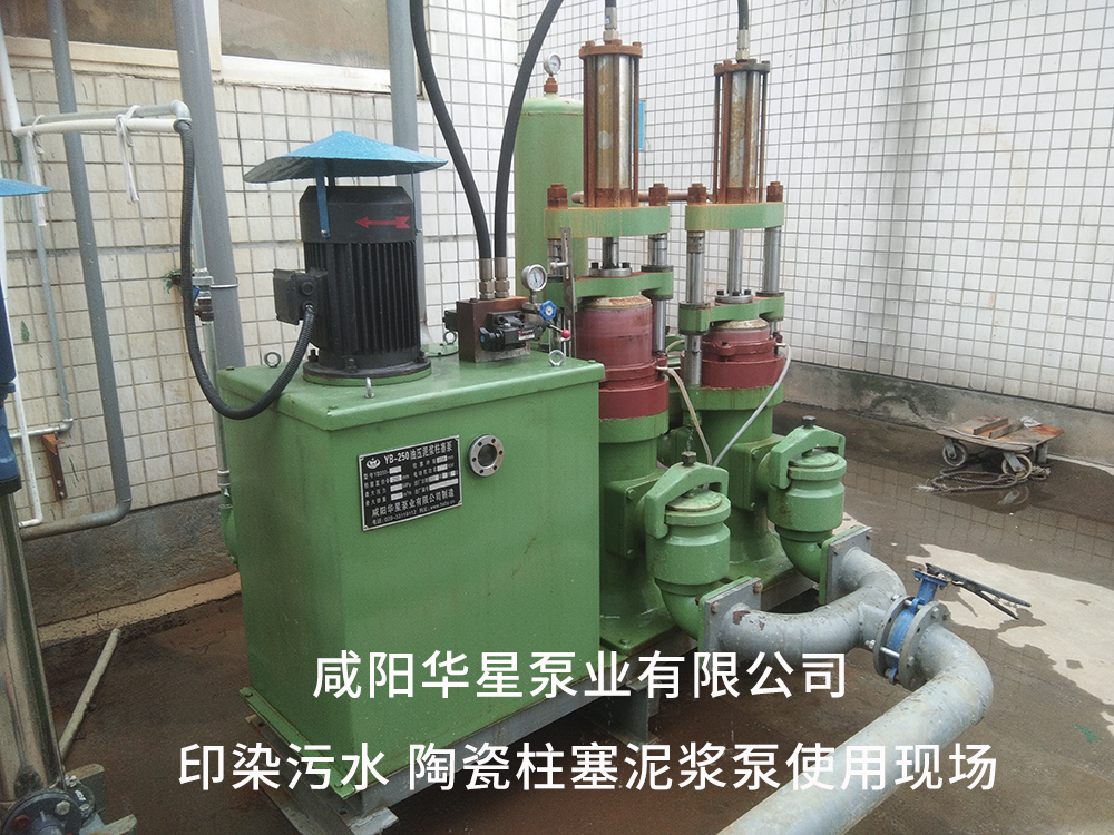 印染污水處理壓濾機(jī)專(zhuān)用泵