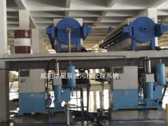 板框壓濾機壓緊、進料、洗滌或干燥、卸料操作
